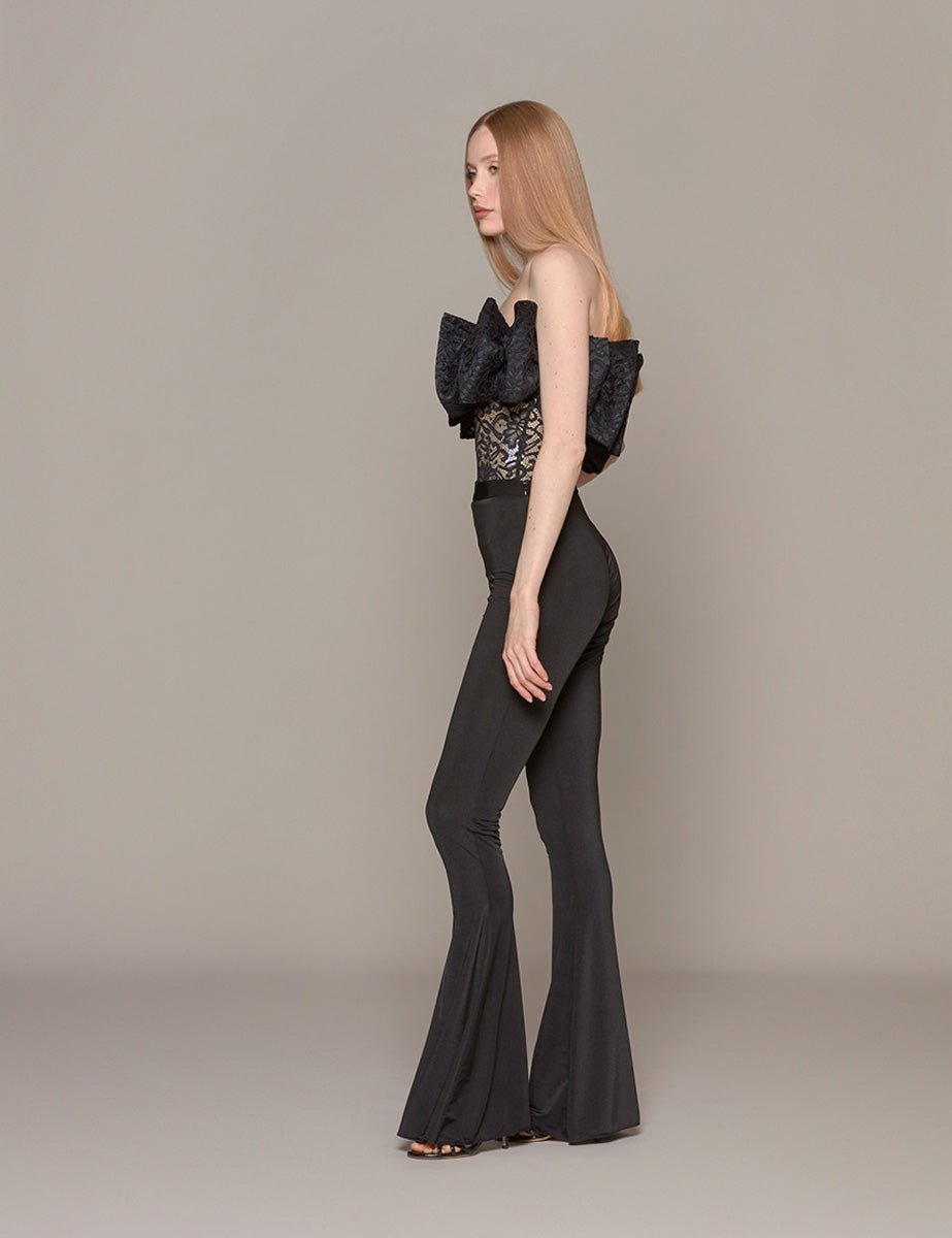 body pizzo nero - rotate - body