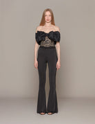 body pizzo nero - rotate - body