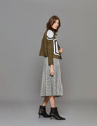 bomber motorcycle militare - stella jean - giubbino