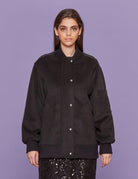 bomber panno antracite - Frida SRL