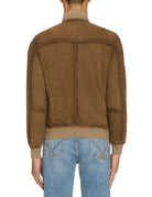 bomber quentin camoscio stone - Frida SRL