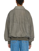bomber soft suede fumo - Frida SRL