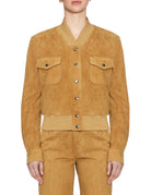 bomber suede ambra - forte forte - bomber