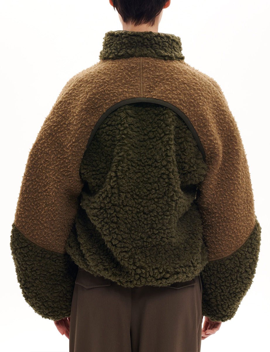 bomber teddy lana green - baccon - bomber