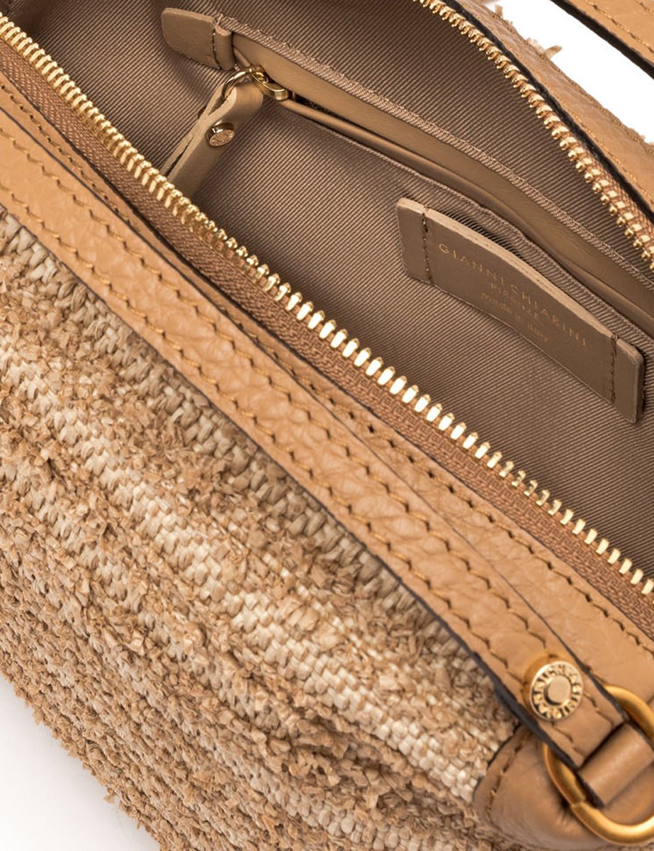 borsa alifa rafia nature - Frida SRL