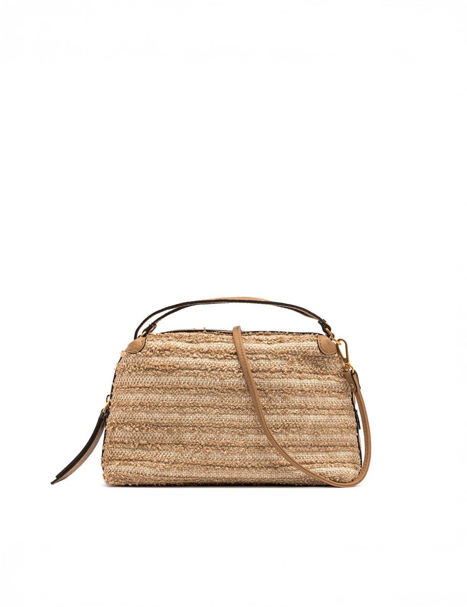 borsa alifa rafia nature - Frida SRL
