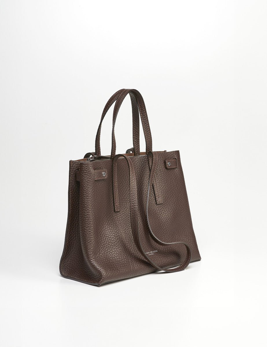 borsa altea medium moro castoro - gianni chiarini - shopper