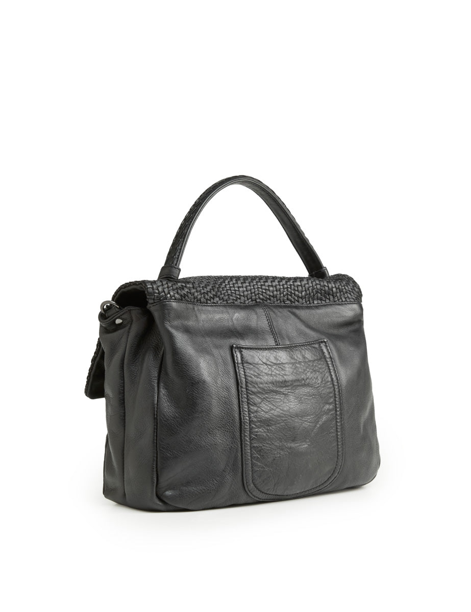 borsa basket nero - reptile's house - shopper