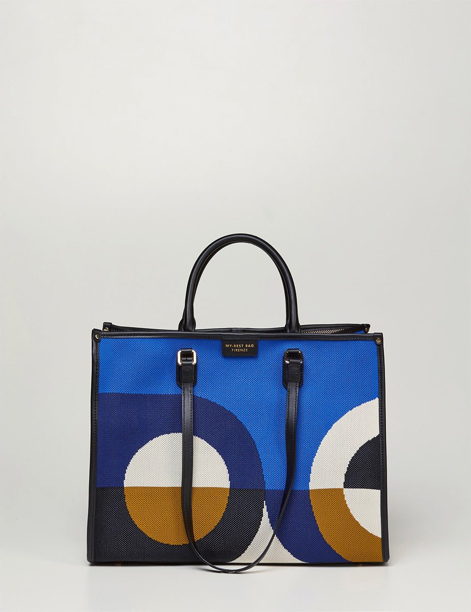 borsa bauhaus blue - my best bag - shopper