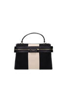 borsa bauletto zip fantasia black - my best bag - shopper