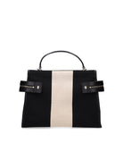 borsa bauletto zip fantasia black - my best bag - shopper