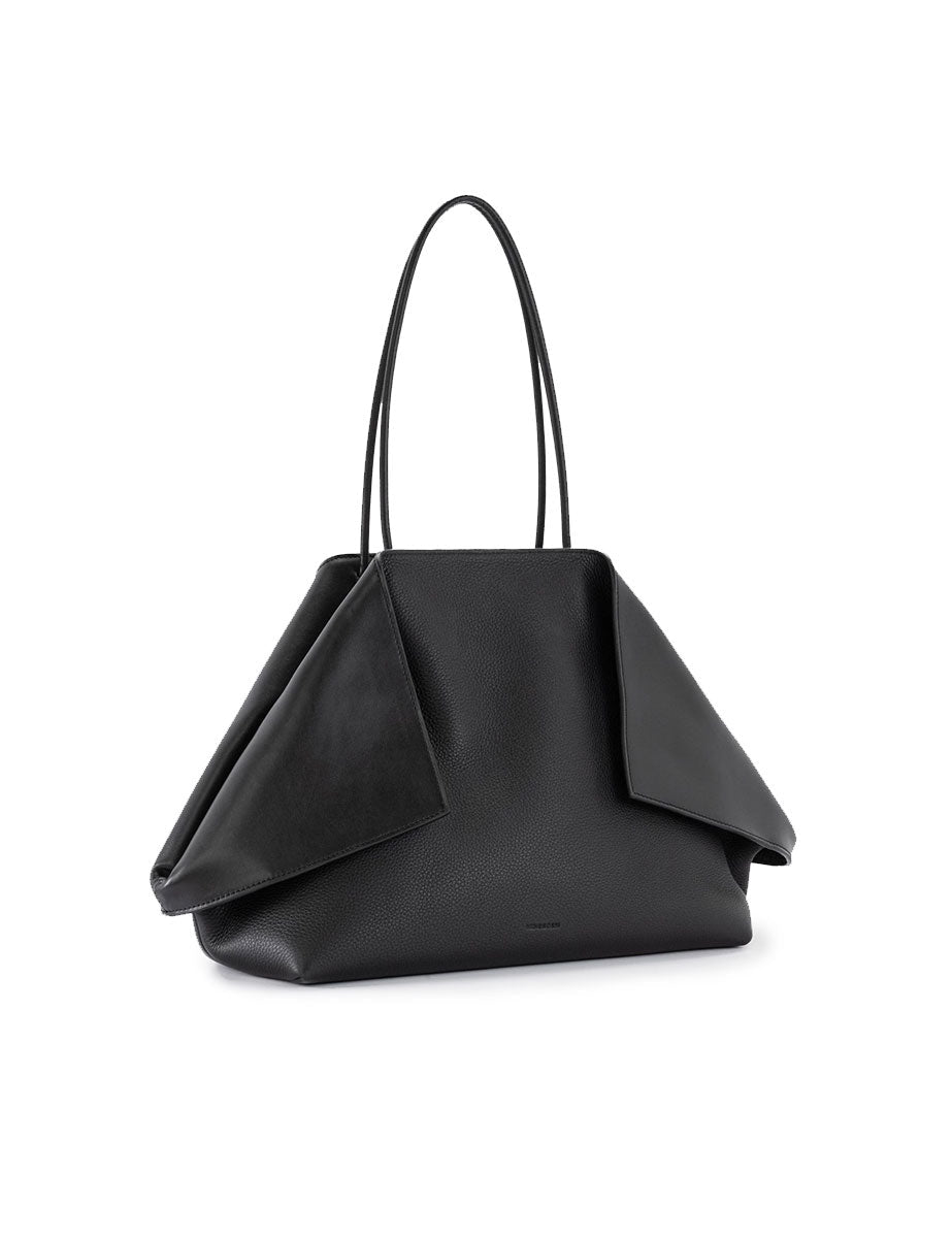 borsa big granato linea whisper nero - minobossi - shopper