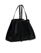 borsa big pelle lille linea promise nero - minobossi - shopper