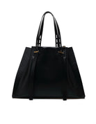 borsa big pelle lille linea promise nero - minobossi - shopper