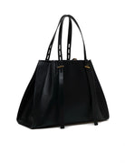 borsa big pelle lille linea promise nero - minobossi - shopper