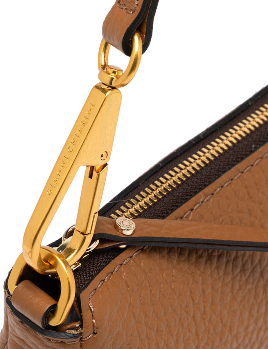 borsa brooke pelle cuoio - gianni chiarini - clutch