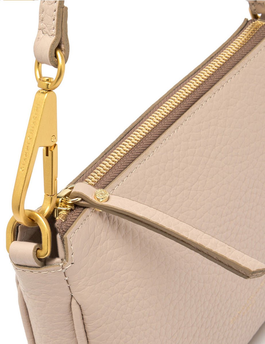 borsa brooke pelle pink salt - gianni chiarini - clutch