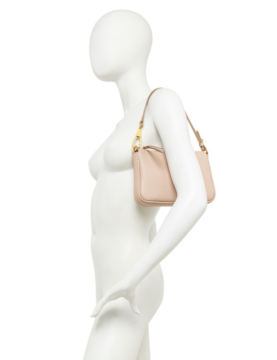borsa brooke pelle pink salt - gianni chiarini - clutch