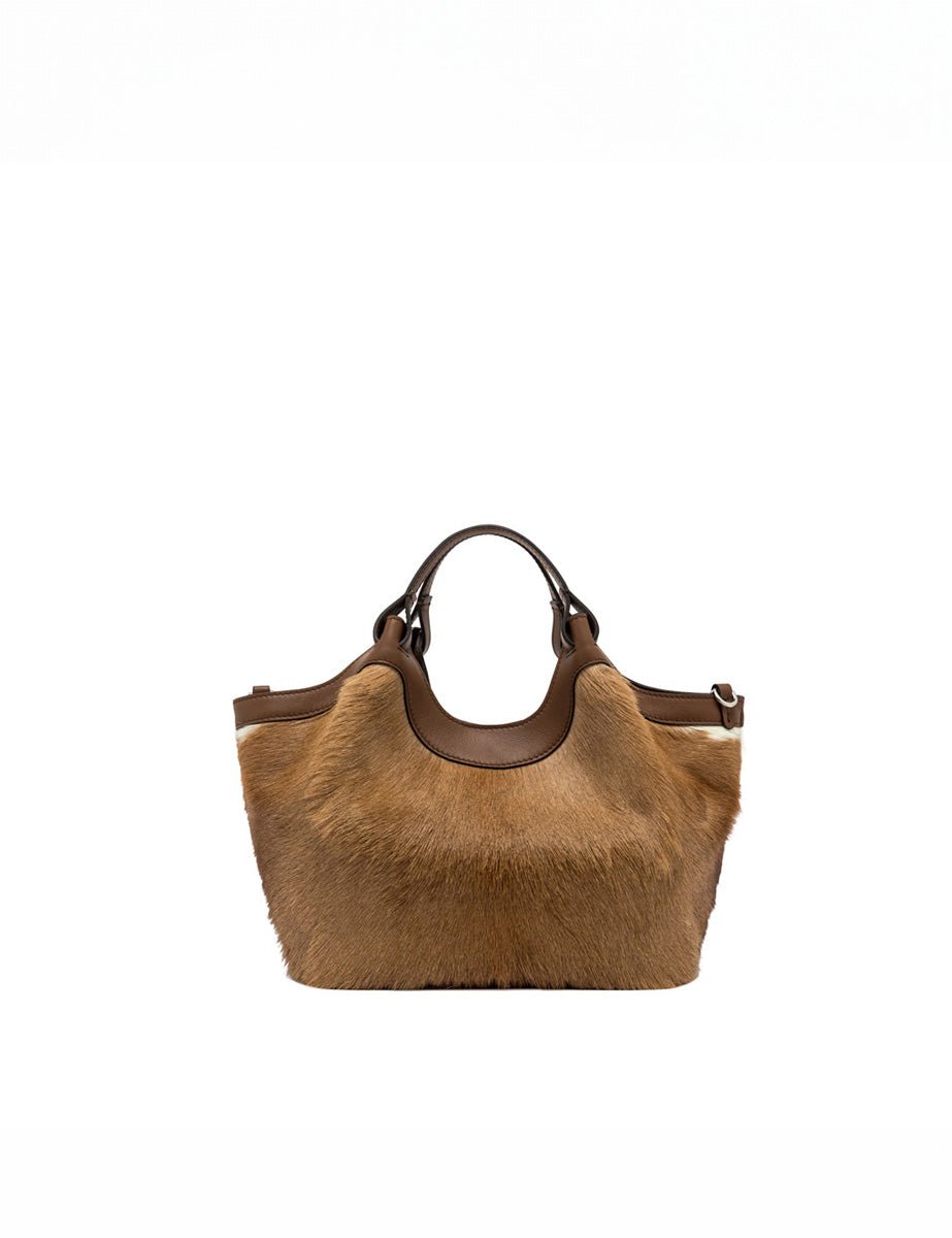 borsa cavallino dua naturale - Frida SRL