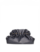borsa clutch motivo arriccio navy - Frida SRL