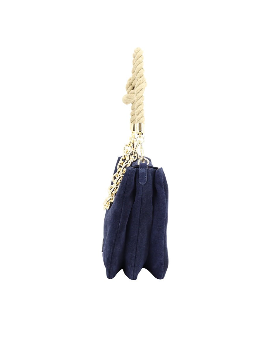 borsa corda big blu notte - my best bag - clutch