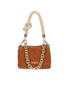 borsa corda small cuoio scuro - my best bag - clutch