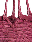 borsa crudelia tinta unita pink - vipera - shopper