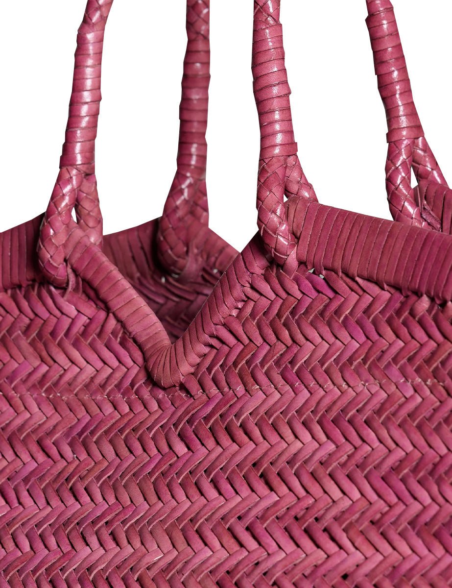borsa crudelia tinta unita pink - vipera - shopper