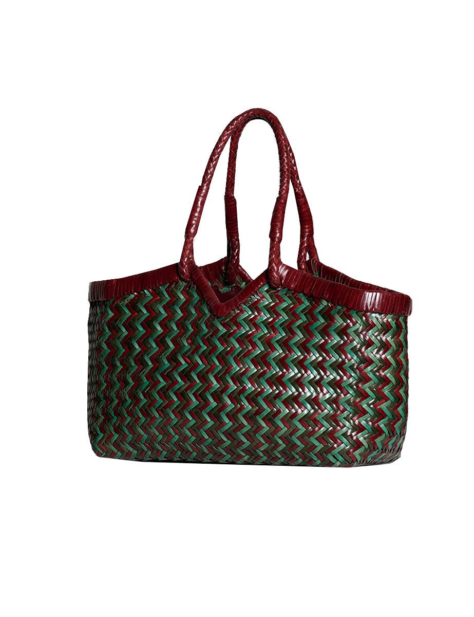 borsa crudelia zigzag multicolor barolo - vipera - shopper