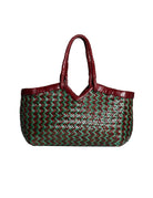 borsa crudelia zigzag multicolor barolo - vipera - shopper
