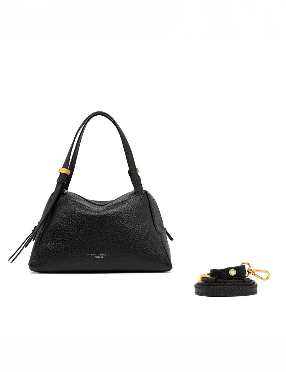 borsa dea pelle nero - gianni chiarini - clutch