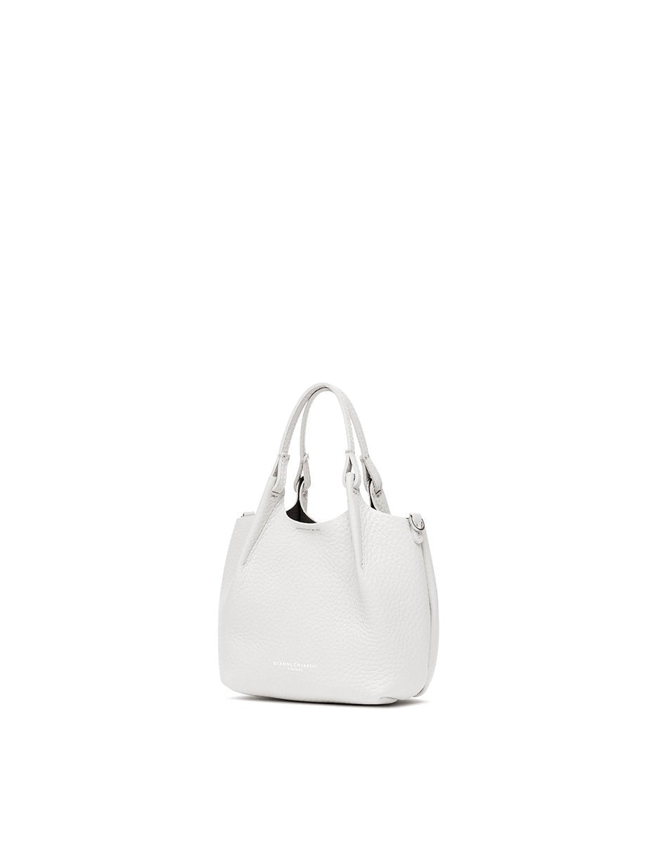 borsa dua bianco nature - gianni chiarini - shopper