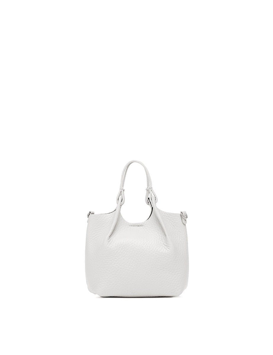 borsa dua bianco nature - gianni chiarini - shopper