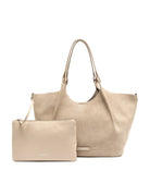 borsa dua big pelle nude - gianni chiarini - shopper