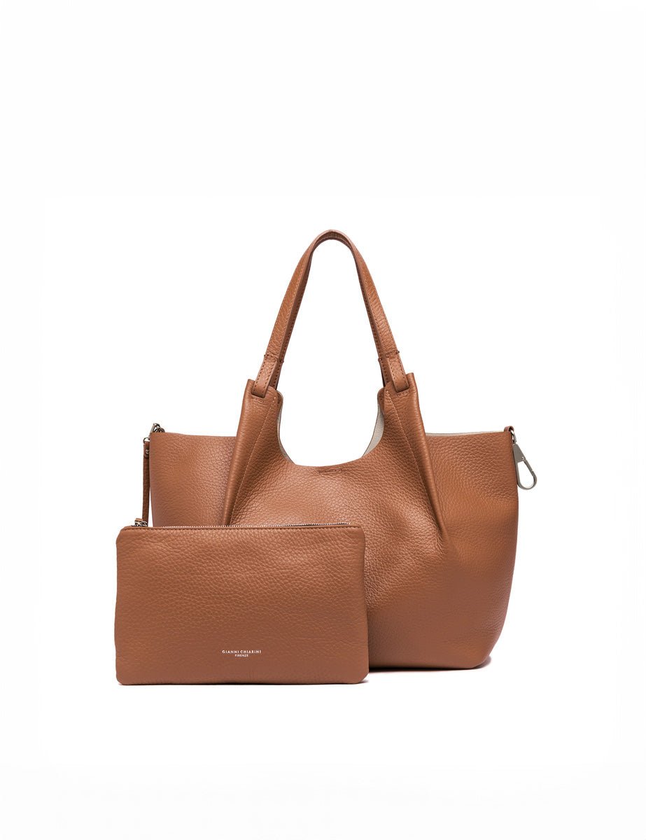 borsa dua caramello sabbia - Frida SRL