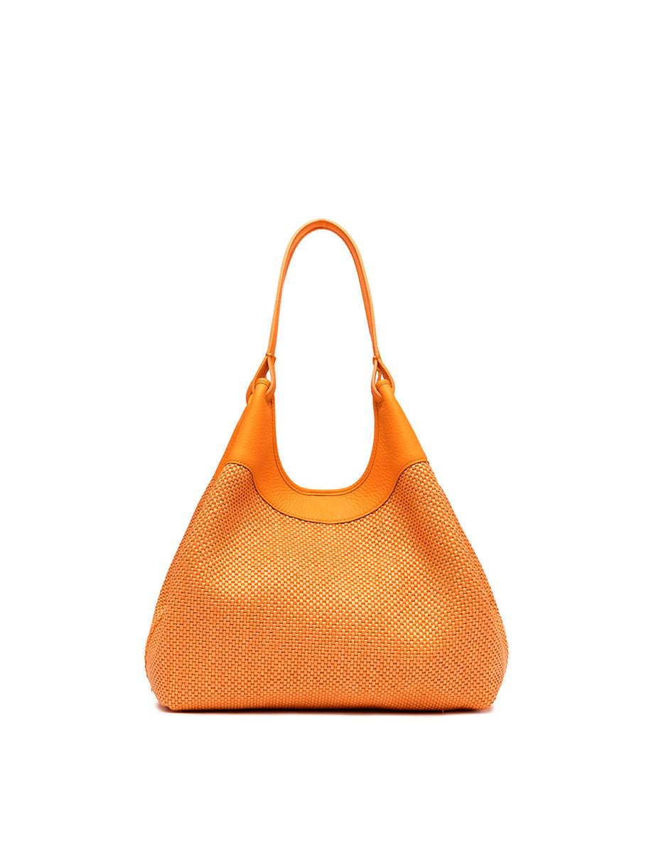 borsa dua flame orange - gianni chiarini - shopper