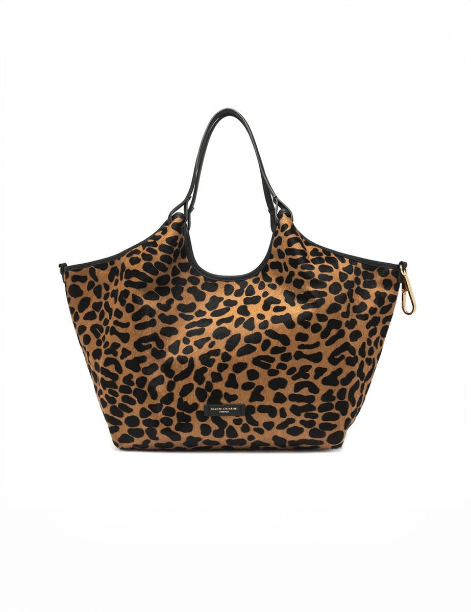 borsa dua leo nero - gianni chiarini - shopper