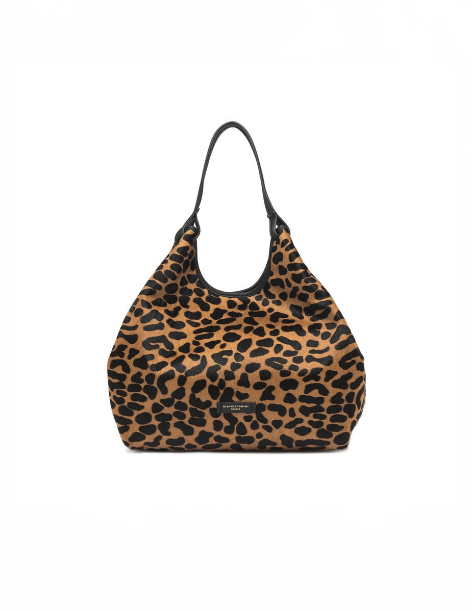borsa dua leo nero - gianni chiarini - shopper