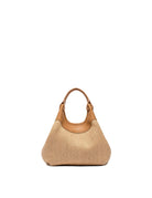 borsa dua pelle tessuto nature - gianni chiarini - shopper