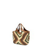 borsa dua rafia willow - gianni chiarini - clutch