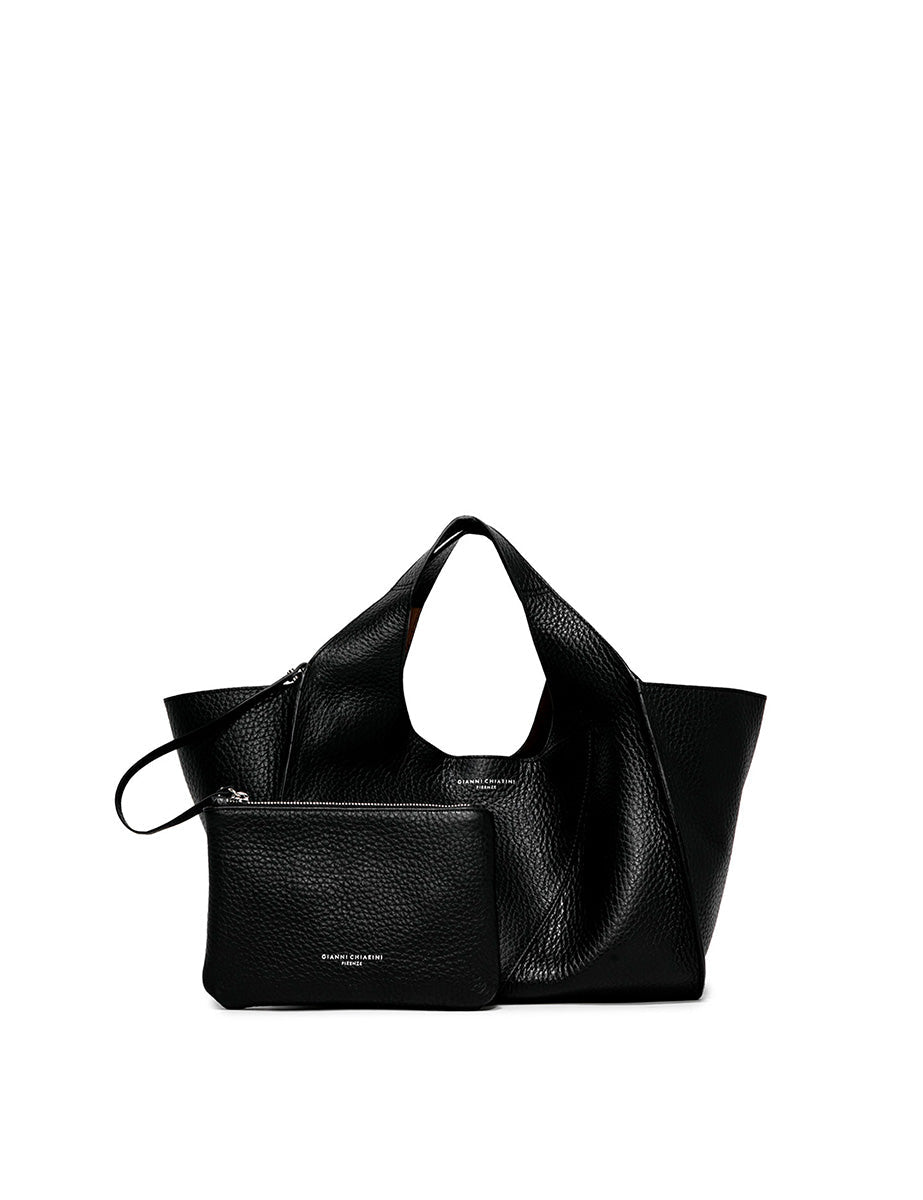 borsa euforia nero nature - gianni chiarini - shopper