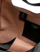 borsa euforia nero nature - gianni chiarini - shopper