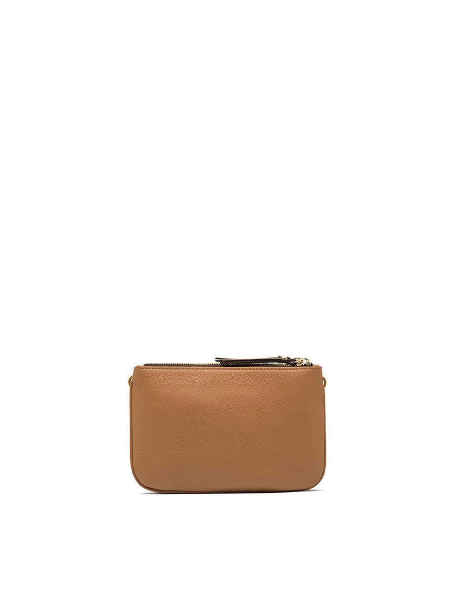borsa frida toffee - gianni chiarini - clutch