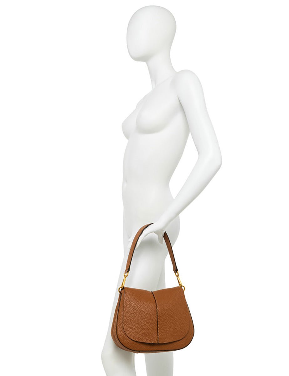 borsa helena round cuoio - Frida SRL