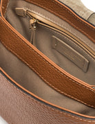 borsa helena round cuoio - Frida SRL