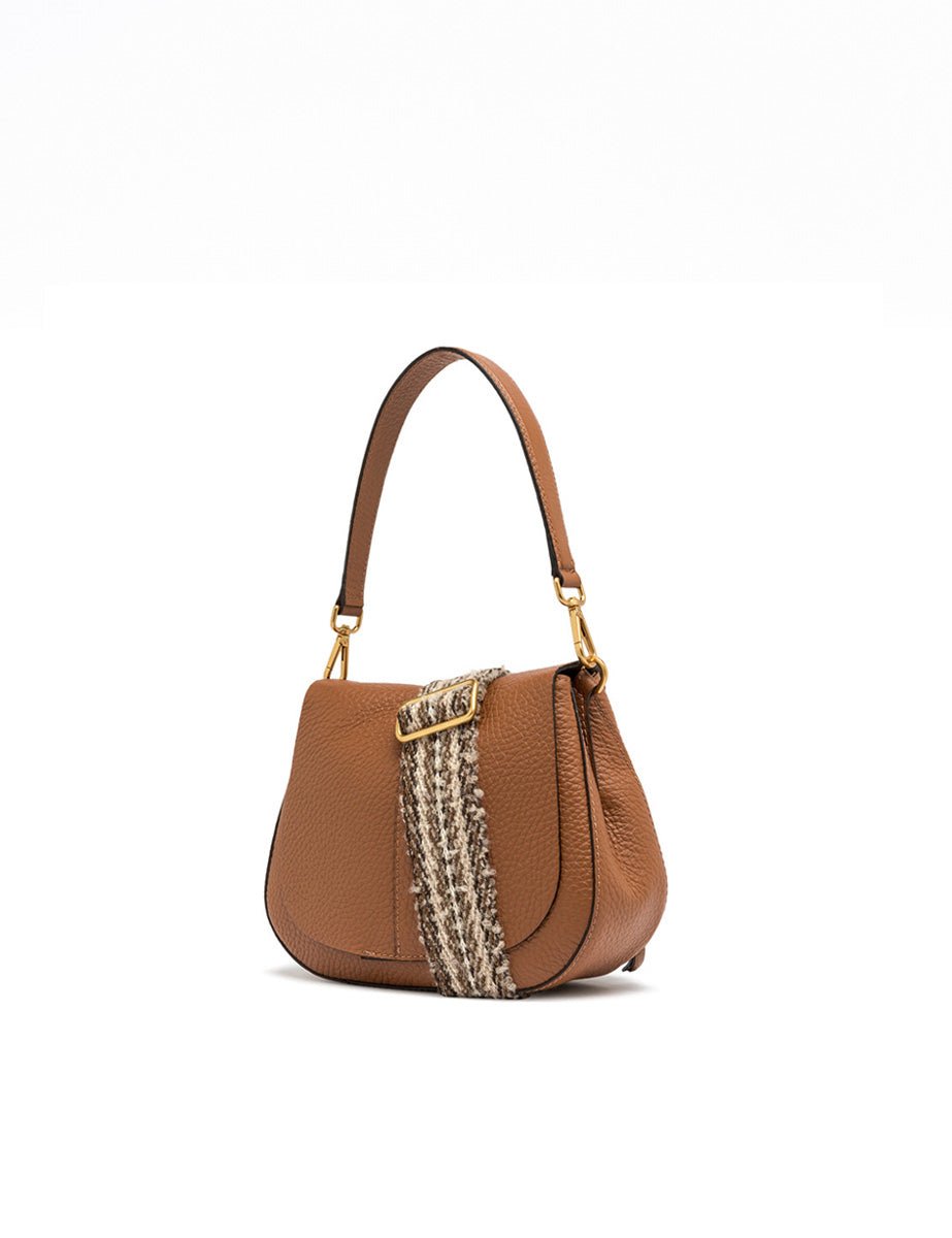 borsa helena round cuoio - Frida SRL