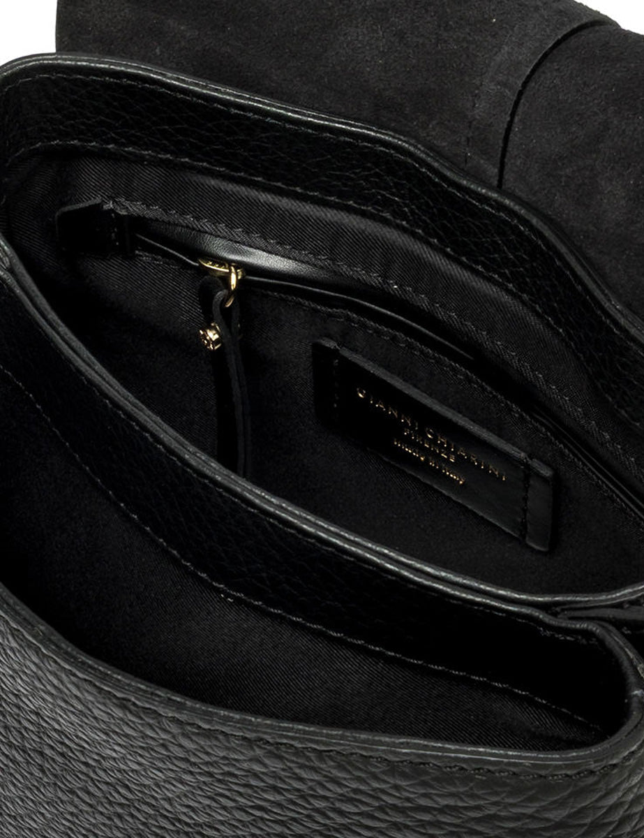 borsa helena round nero - gianni chiarini - clutch