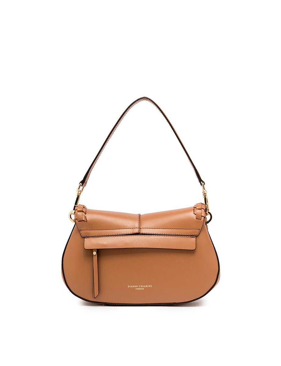 borsa helena round new cuoio - gianni chiarini - clutch