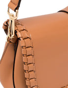 borsa helena round new cuoio - gianni chiarini - clutch