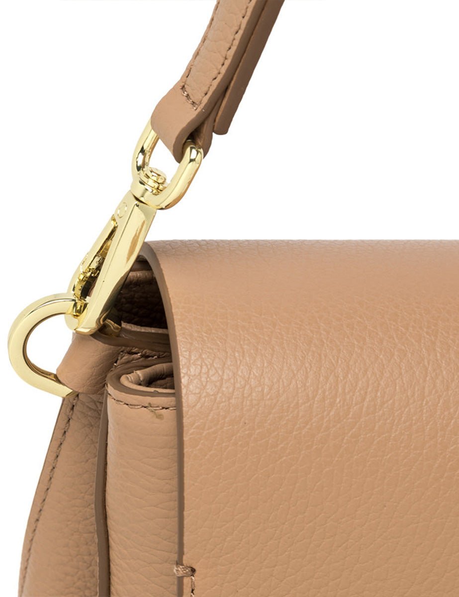 borsa helena round pelle clay - gianni chiarini - clutch